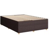  Boxspring krevet s madracem Tamno smeđa 160 x 200 cm Tkanina - Tamno smeđa 160 x 200 cm Dizajn linija | shoptok.hr
