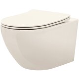 Rea WC školjka Carlo Mini Rimless Ecru | shoptok.hr