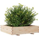  Vrtna sadilica 100x100x26 5 cm od masivne borovine | shoptok.hr
