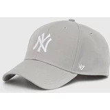 47 Brand Otroška baseball kapa MLB New York Yankees siva barva, BMVP17WBV