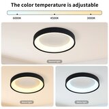  Brilagi - LED prigušiva stropno svetlo FALCON MODERN LED/30W/230V 40 cm crno +DO | Eponuda.com