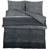 vidaXL Set posteljine za poplun tamnosivi 140 x 200 cm pamučni | shoptok.hr