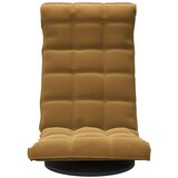  Okretna podna stolica smeđa baršunasta | shoptok.hr