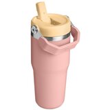 Stanley Termosica od nehrđajućeg čelika boja breskve 410 ml IceFlow™ Flip Straw 2.0 Tumbler Peach Rose – | shoptok.hr