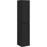 vidaXL Omejen kabineta za kopalnico Črna 33 x 34,5 x 160 cm, (5000245310) | Shoptok.si