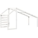 Krov za dječji krevet bijeli 198 x 87 x 113 cm masivna borovina | shoptok.hr
