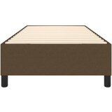  Okvir za krevet s oprugom tamnosmeđi 80x200 cm od tkanine | shoptok.hr