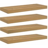 Polica na zidu 4 pcs Smeđa 60 x 23 x 4 cm Konstruirano drvo | shoptok.hr