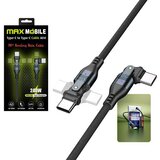 Max Mobile DATA KABEL TYPE C-TYPE C A04 BLACK QC 240W,Dual rotate,1.2m | shoptok.hr