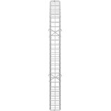  Gabion s žicom debljine 3 5 mm i mrežom 5x5 cm 50x10x100 cm - 10 cm 100 cm 50 cm | shoptok.hr