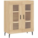  Visoka komoda hrasta sonome 69,5x34x180cm od konstruiranog drva | shoptok.hr