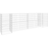 Maison Chic Cvetlično korito - Cvetlični Lonec za rastline gabion H-oblike jeklo 260x40x80 cm, (21789709) Cene