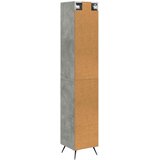  Set ormara 2 pcs Betonska siva 34,5 x 34,5 x 90 cm | shoptok.hr