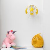  Dečija zidna lampa STARS 1xE27/15W/230V žuta/bela | Eponuda.com