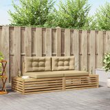  2 pcs Set vanjskih sofa Poliester Bijela | Eponuda.ba