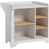 Modern Living previjalna komoda leaf, bela, hrast | Shoptok.si