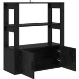 vidaXL Kreveta Crni hrast 30 x 80 x 90 cm Konstruirano drvo | shoptok.hr