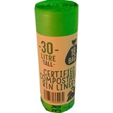 Eco Green Living Kompostabilne vreče za odpadke - 30 L - 18 k. Cene