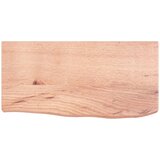  Zidna polica svjetlosmeđa 60x30x(2-6) cm obrađena hrastovina | Eponuda.com