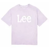 Lee Majica Overdye LEG5080 Vijolična Regular Fit