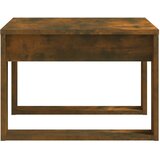  Bočni stolić boja dimljenog hrasta 50x50x35cm konstruirano drvo | shoptok.hr