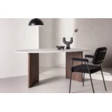Venture Home Grönvik ovalni blagovaonski stol 180 × 90 cm, svijetlosivi | shoptok.hr