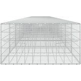  Gabion s žicom debljine 3,5 mm i mrežom 10x10 cm 1200x100x50 cm | shoptok.hr