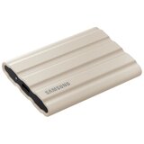 Samsung zunanji ssd 2TB type-c usb 3.2 Gen2 nvme, IP65, T7 shield, bež, MU-PE2T0K | Shoptok.si