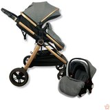 Nounou kolica za bebe X1 siva set 2u1 | Eponuda.com