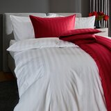 Dieter Knoll POSTELJNINA 140/200 cm damast bela Slike