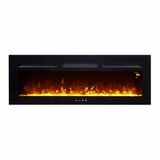 Prosto Elektricni ugradni kamin 60inch/kristal/touch/9 boja/2u1