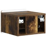  Stenski nočni omarici 2 pcs Dimljen hrast 33 x 34,5 x 24 cm, (5000209531) | Shoptok.si