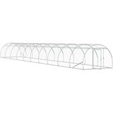 Kokošinjac Srebrna 1000 x 150 x 100 cm Pocinčani čelik | shoptok.hr