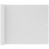 vidaXL balkonski zastor bijeli 75 x 500 cm HDPE Cijene