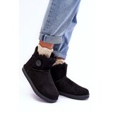 Boto Women's Quilted Snow Boots With Ornament Black Siriol | Shoptok.si