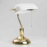  Brilagi - Stona lampa BANK OFFICE 1xE27/60W/230V zlatna/bela | Eponuda.com