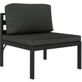  Vrtna sedežna garnitura 7-delna z blazinami aluminij antracit - - antracit siva - 42.35 - N/A - | Shoptok.si