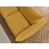 Bobochic Paris Žuta sklopiva sofa 214 cm Ernest – | shoptok.hr