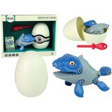  Set Dinosaur Mosasaur with Egg DIY Screwdriver Blue | Shoptok.si