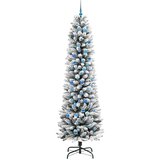  Umestno božično drevo med 300 LED Zelena in bela 240 cm | Shoptok.si