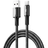  Data kabl REMAX Velocity CB25 Fast charging 3A USB na Type C 1.2M crni Cene