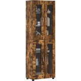  Highboard s policom FLORIN Dimljeni hrast 60 x 35 x 182 cm | shoptok.hr