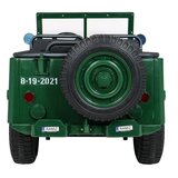  Auto na akumulator Retro Military - 4x4 - zeleni | shoptok.hr