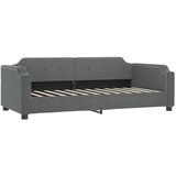  The Living Store Raztegljiva postelja temno siva 90x200 cm blago - Raztegljiv Kavč, (21450285) | Shoptok.si