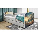 MID.YOU Dječji krevet Dreamy brod 160x80 sa madracem s ladicom Bijela | shoptok.hr
