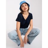BASIC Feel Good T-shirt-RV-TS-4832.42P-navy blue | Shoptok.si