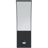  Zunanje stenske senzorske LED svetilke črn tlačno lit aluminij, (21643988) | Shoptok.si