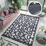 tepih 160cm x 230cm sa resama Ornament siva
