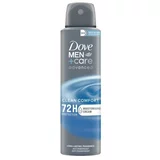 Dove Men + Care Advanced Clean Comfort 72h sprej antiperspirant 150 ml za moške