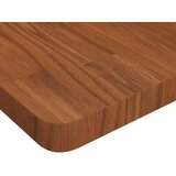  Četvrtasta stolna ploča tamnosmeđa 70x70x4 cm tretirani hrast | shoptok.hr